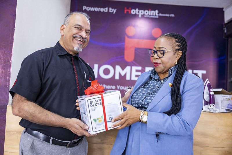 Prof. Charity Manyeruke and Hotpoint CEO