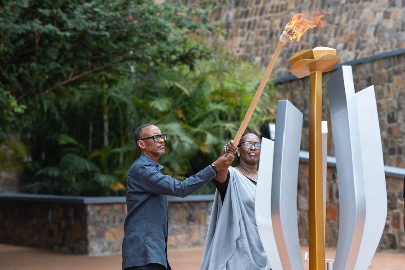 President Kagame and the First Lady