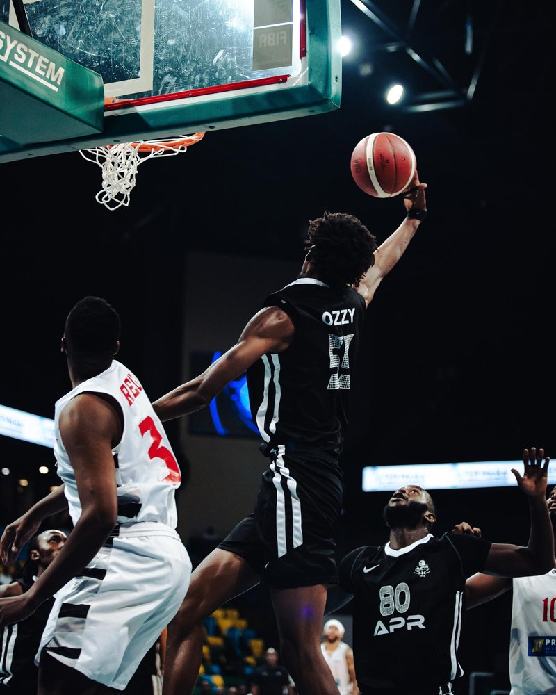 Osborn Shema attempts a layup