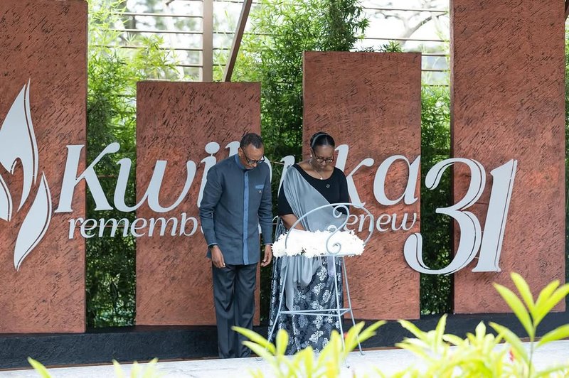 President Kagame and the First Lady