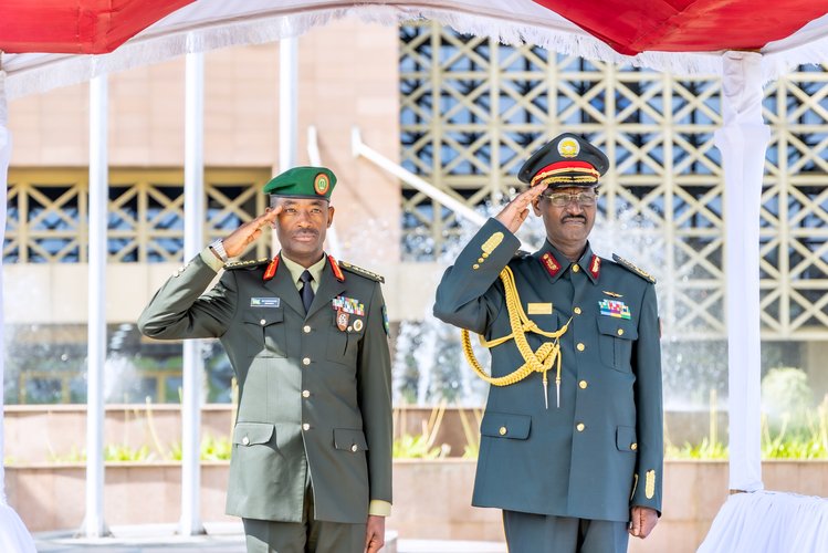 RDF CDS Gen Mubarakh Muganga with the Ethiopia's ENDP CDS